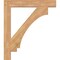 Ekena Millwork Imperial Block Smooth Bracket, Western Red Cedar, 5 1/2"W x 42"D x 48"H BKT06X42X48IMP05SWR - alternate 3